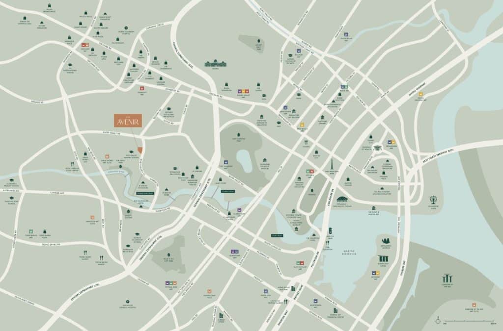 the-avenir-location-map-singapore