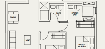 the-avenir-floor-plan-2-bedroom-2a-singapore