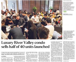 Luxury River Valley condo sells half of 40 units launched